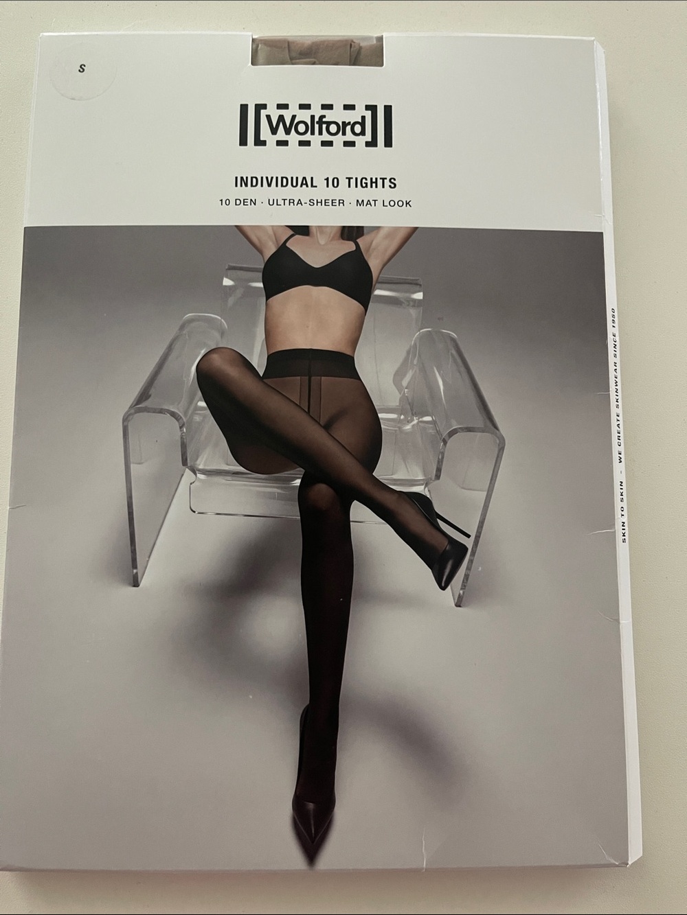 Wolford Caramel 10 den Ultra-Sheer Tights